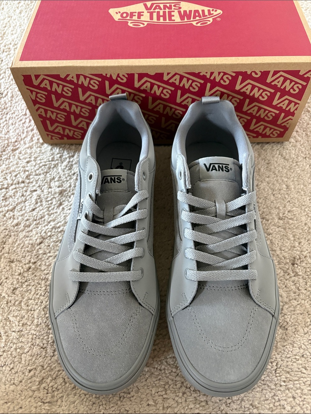 Vans Men's Low-Top Sneakers Gray